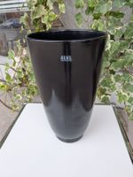 Grosse Asa Keramik Vase schwarz