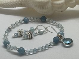 Topas Armband inkl. Ohrringe