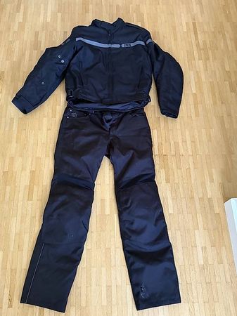 IXS Motorradjacke Gr. L inkl. Rückenprotektor/ Motorradhose
