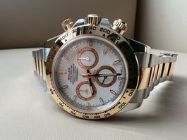 Ungetragen Rolex Daytona Rolesor Oystersteel Gelbgold 126503