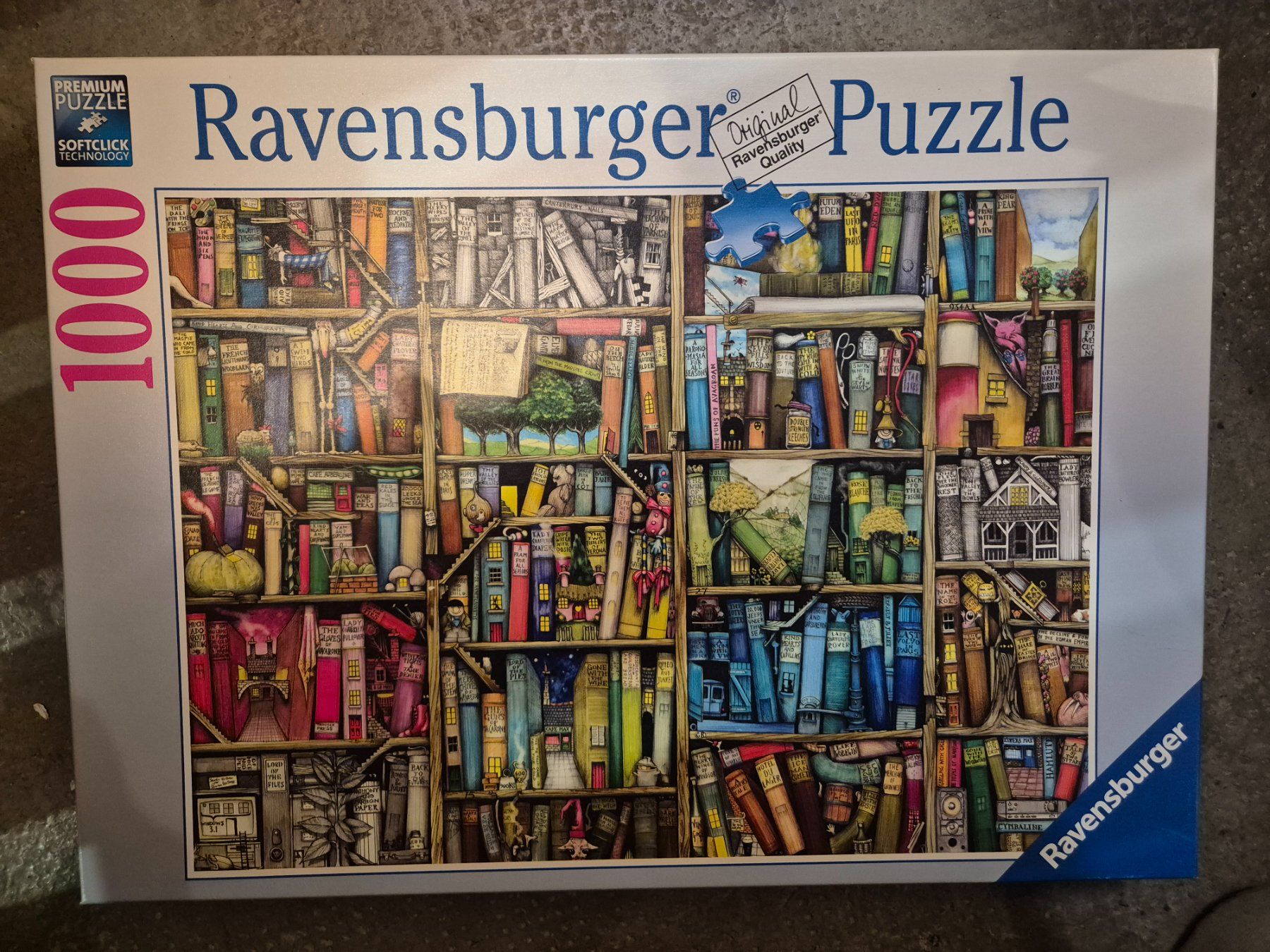 Ravensburger Puzzle: Puzzle 1000p : biblio 3, Ravensburger – Usato da Meyrin venduto da Barbie_Zombie