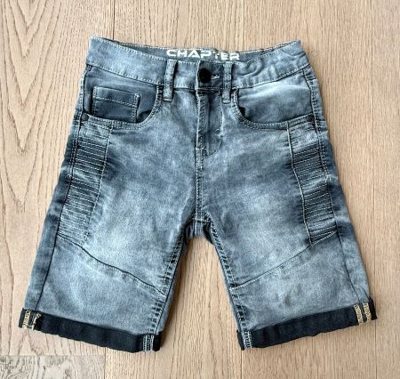 Graue Jeans Shorts von Chapter Young, Grösse 140