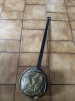 Louche ancienne cuivre fer caisse 2