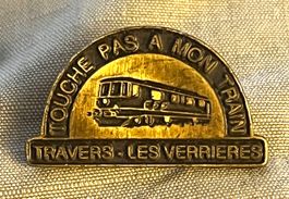 Pin vintage train 🚂 Les Verrières