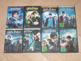 8 DVD HARRY POTTER 1 bis 7, Stühle