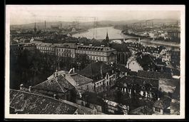 AK Basel, Teilansicht mit Bürgerspital