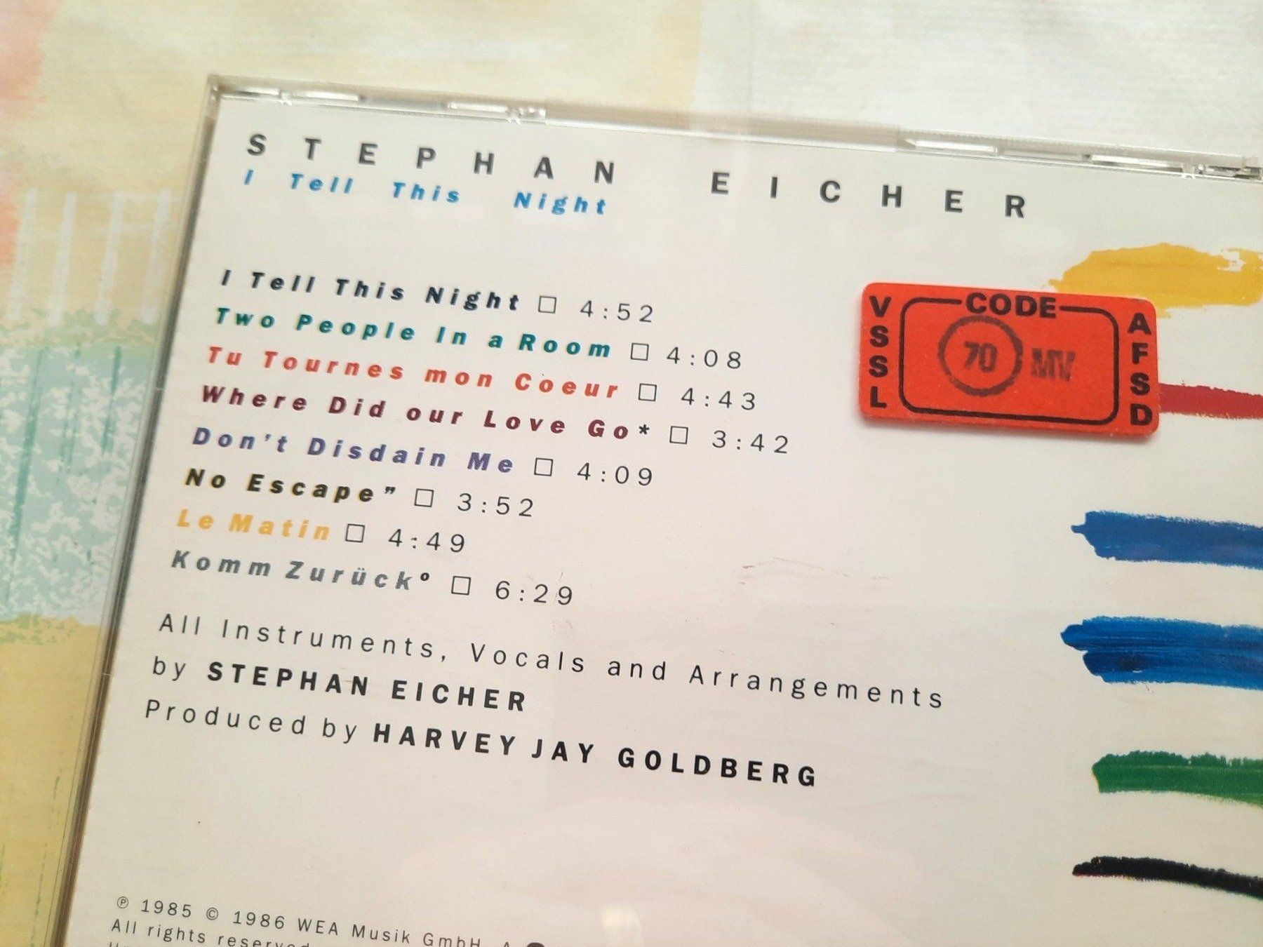 CDs: CD Stephan Eicher - I tell this night – D'occasion à Pully par bro_n52j 3