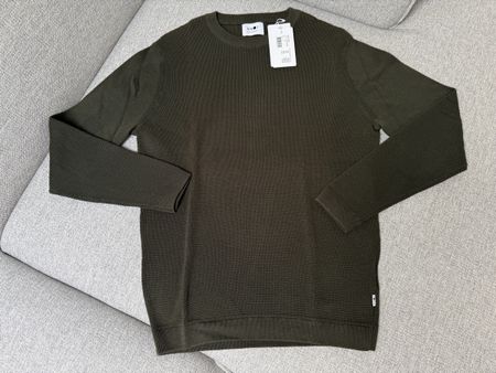 NN07 Pullover, Olivgrün, Grösse S - Neu mit Etikett