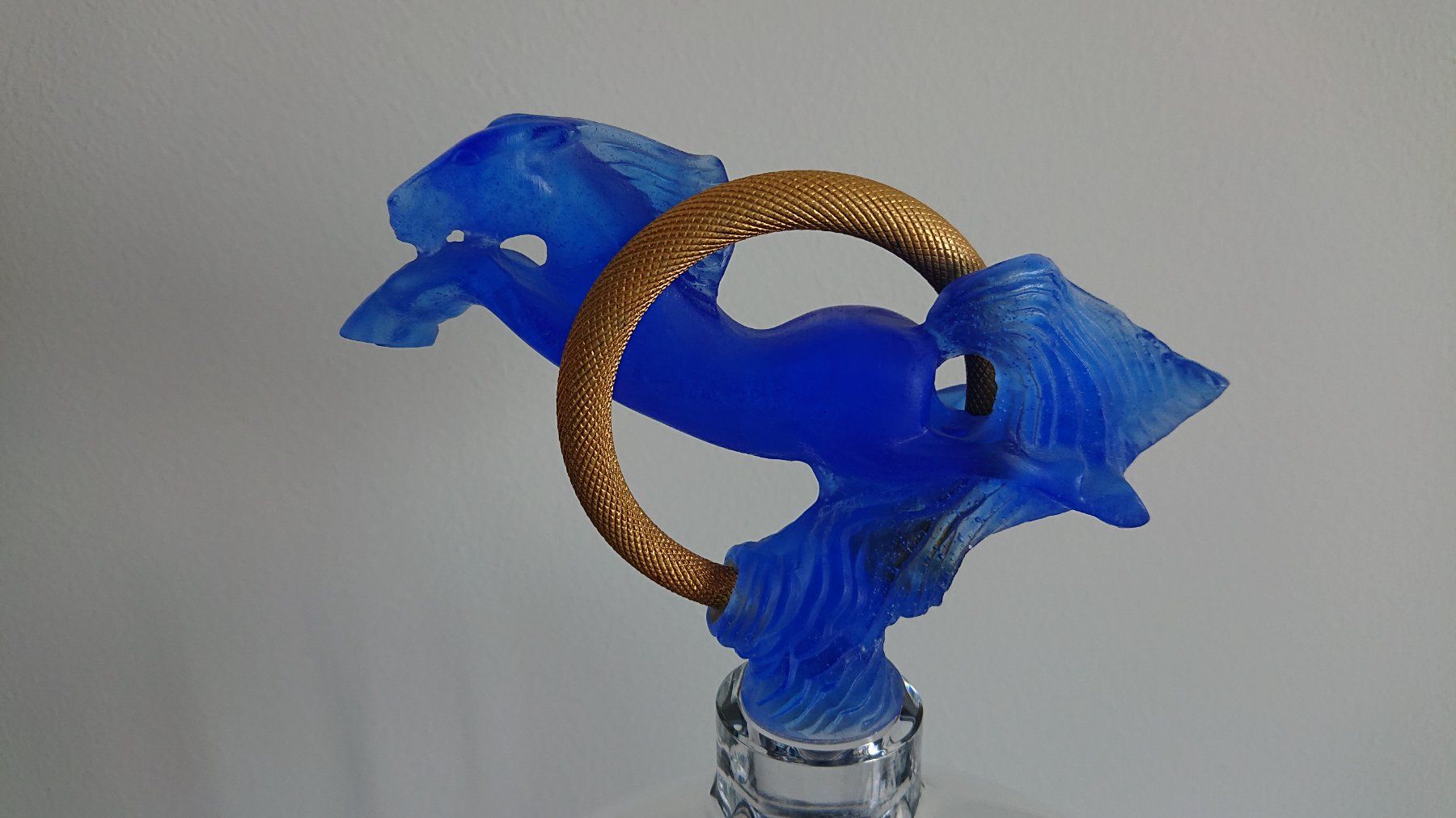 Karaffen: Whisky-Karaffe Daum Carafe de Torques, Jumping Horse – Gebraucht aus Fischenthal von luc_82dg 3