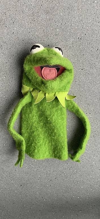 Giocattoli: Kermit der Frosch als Handpuppe  – Usato da Bad Ragaz venduto da Poldine6