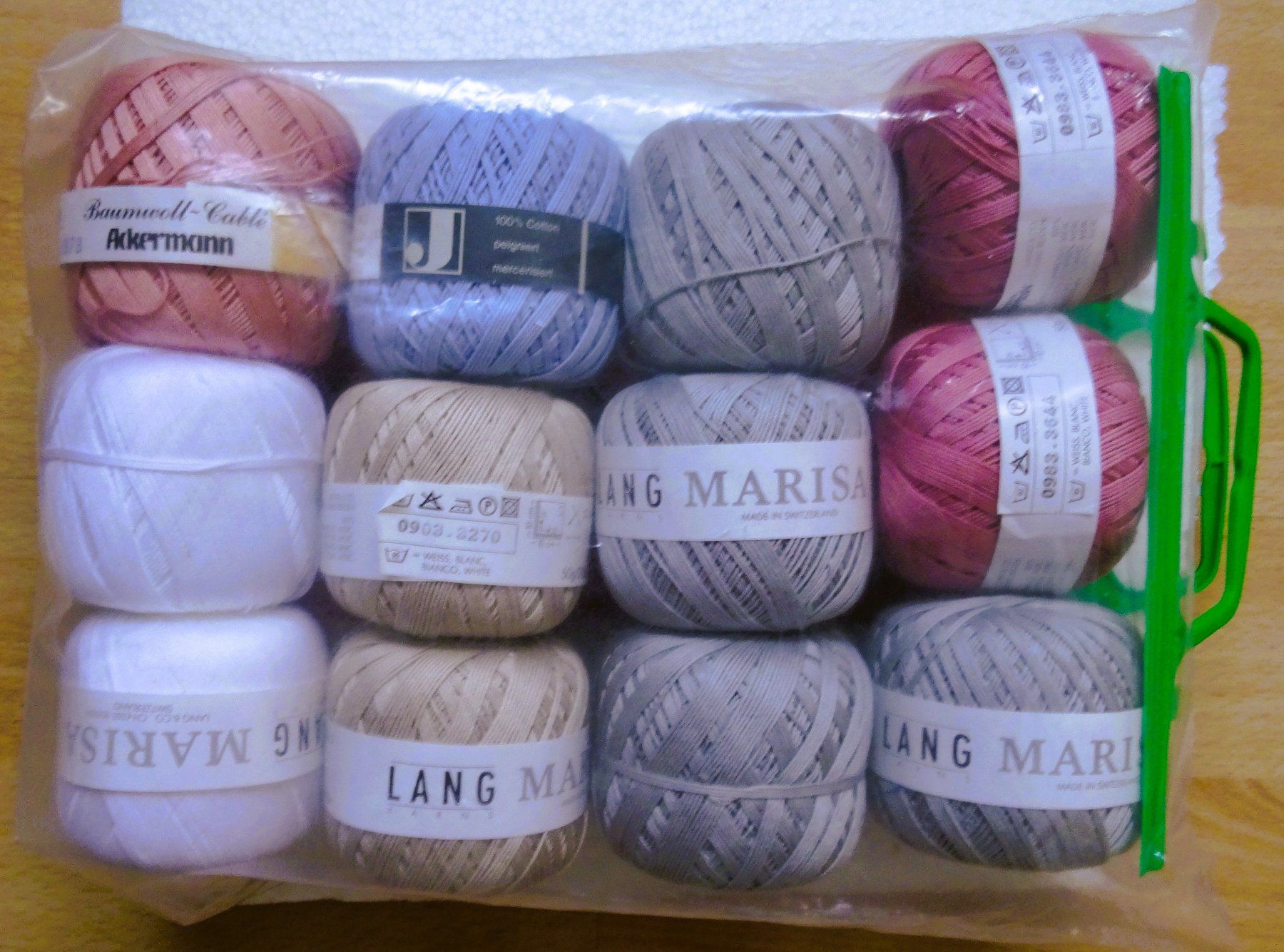 Lang Yarns Lana: 10 Knäuel LANG MARISA – Nuovo e nell'imballaggio originale da Gossau SG venduto da oreliefredy 8
