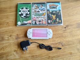 PSP 1004, Playstation Portable mit 3 Spiele