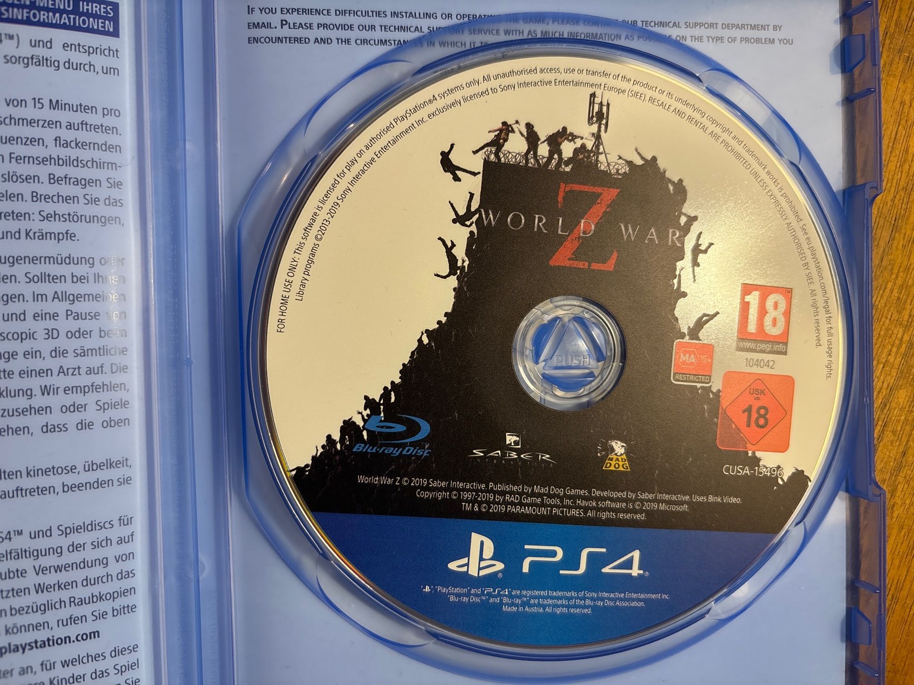 Sony Spiele: WORLD Z WAR - Sony Playstation 4, PS4 – Gebraucht aus Zürich von hiddentreasures_zh 2