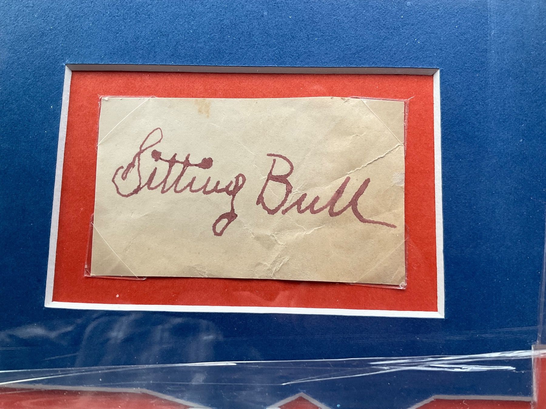 Autografi: Sitting Bull Autogramm original + zertifiziert – Usato da Hittnau venduto da workaholic60 1