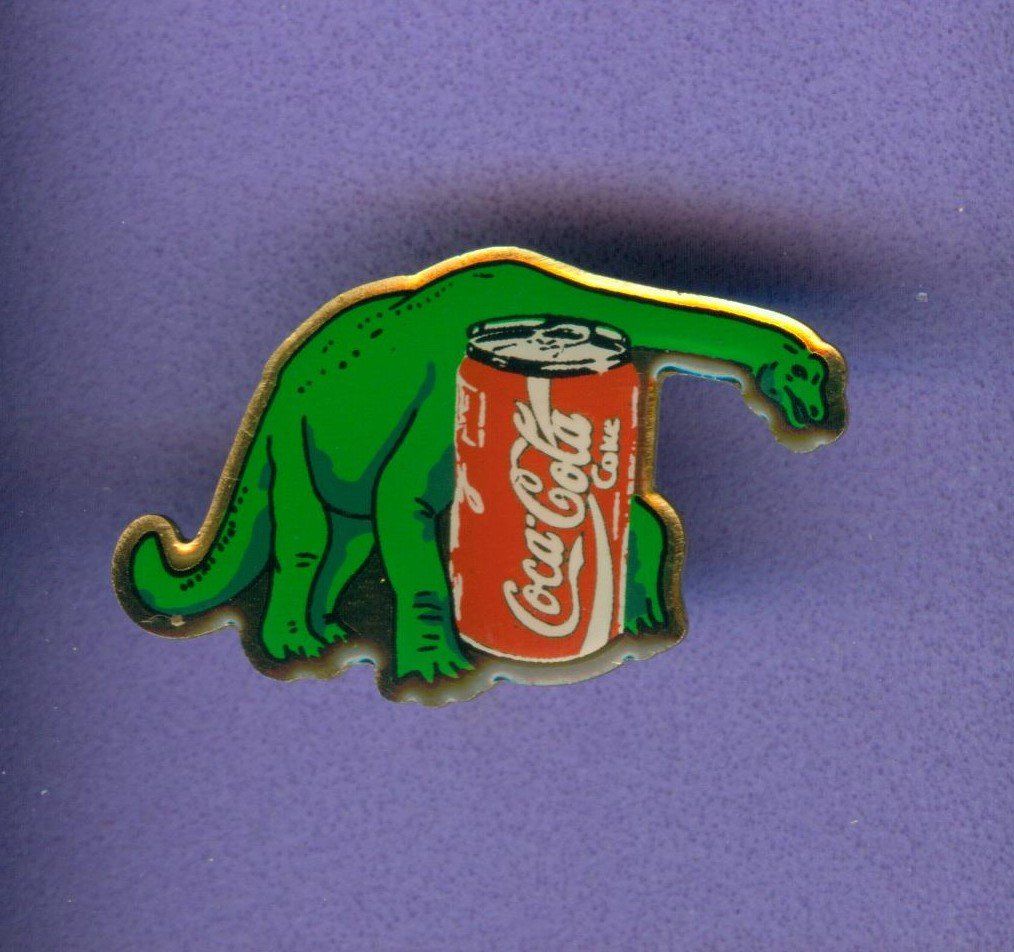 Coca-Cola Placchette & Badge: Coca Cola  DINO – Usato da Winterthur venduto da Sammleroase