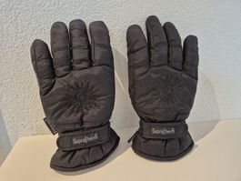Skihandschuhe schwarz, Gr. 9 1/2