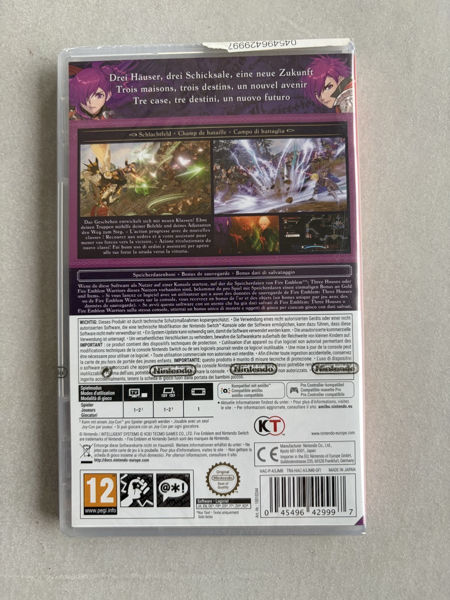 Nintendo Giochi: NEW Fire Emblem Warriors Nintendo Switch never open – Nuovo e nell'imballaggio originale da Moudon venduto da AndreSR89 1