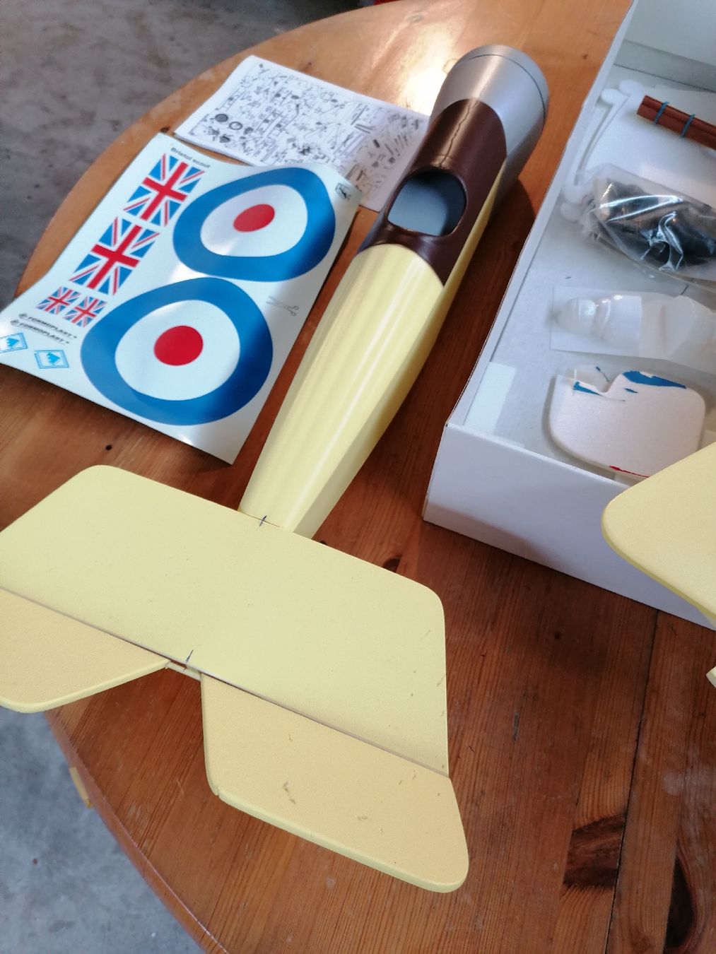 Modellismo RC: Rc. Bristol Scout Dopeldecker – Usato da Niederbipp venduto da Clark.Y 5