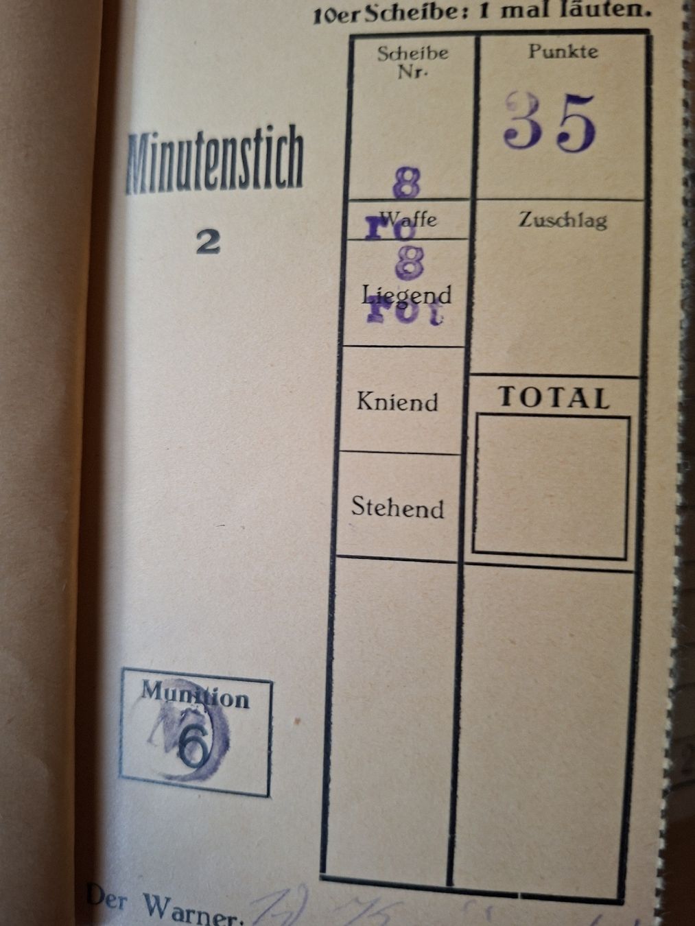 Documenti: Antikes Schiessbüchlein von 1929  – Usato da Schwanden Sigrisw venduto da len_9yqg 7