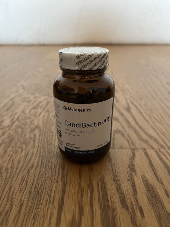 Candi Bactin Oreganoöl und Thymianöl Kapseln Tabletten (Neu und ...