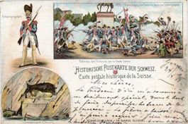 Schweiz  CH  -  Schweizergarde - Tuilerien-Verteidigung 1898