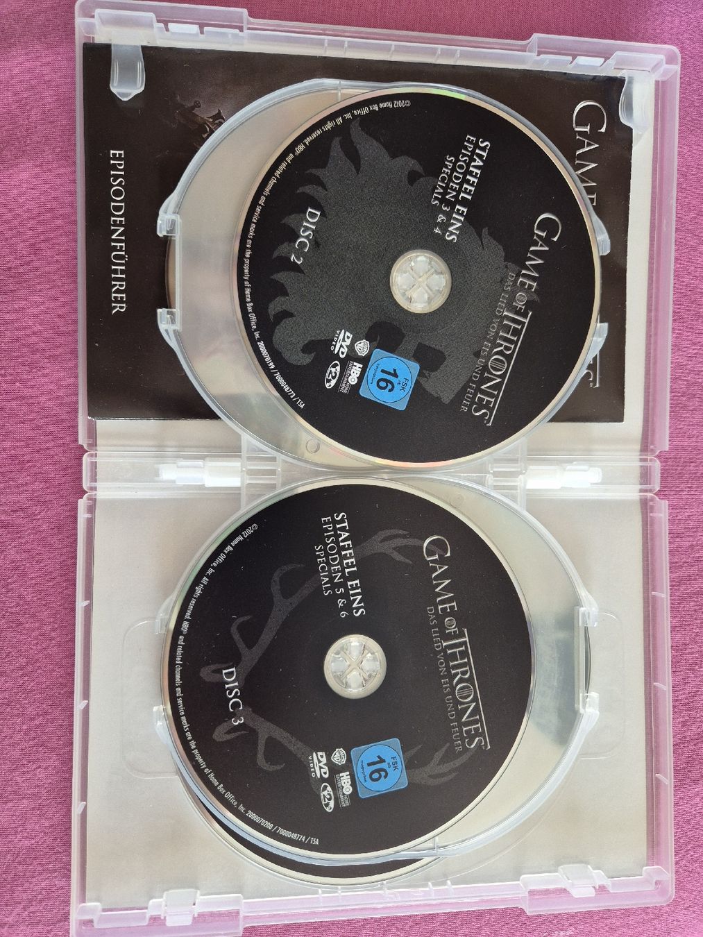 Tutti i DVDs: Game of Thrones - Staffel 1 DVD Boxset – Usato da St. Gallen venduto da Shelu712 3
