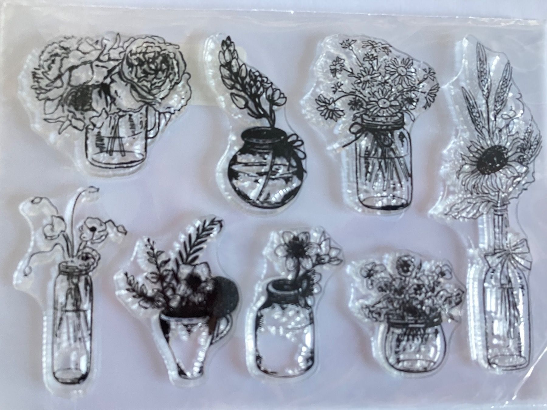 Timbri: Motivstempel  Blumensträusse 11x16 cm – Nuovo e nell'imballaggio originale da Effretikon venduto da wenuss 1