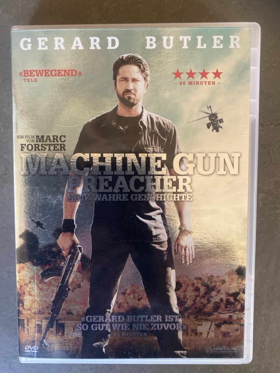 Tutti i DVDs: Machine Gun Preacher DVD G. Butler, – Usato da Dallenwil venduto da kavogt6