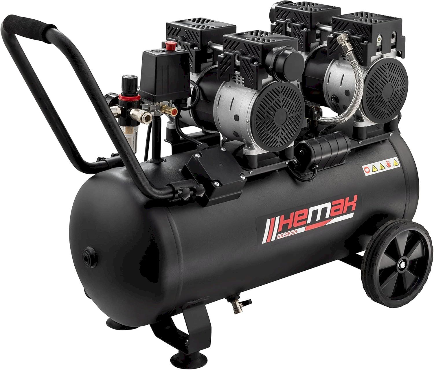 Compresseurs: HEMAK HK-SK50+ Silent Kompressor – Neuf avec emballage d'origine à Bottighofen par zaap 1