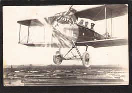 Max Schütze .Dörnitz" Foto AK um 1916 , Aviatik