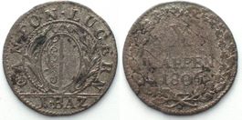 LUZERN Batzen 1806 Billon ss+