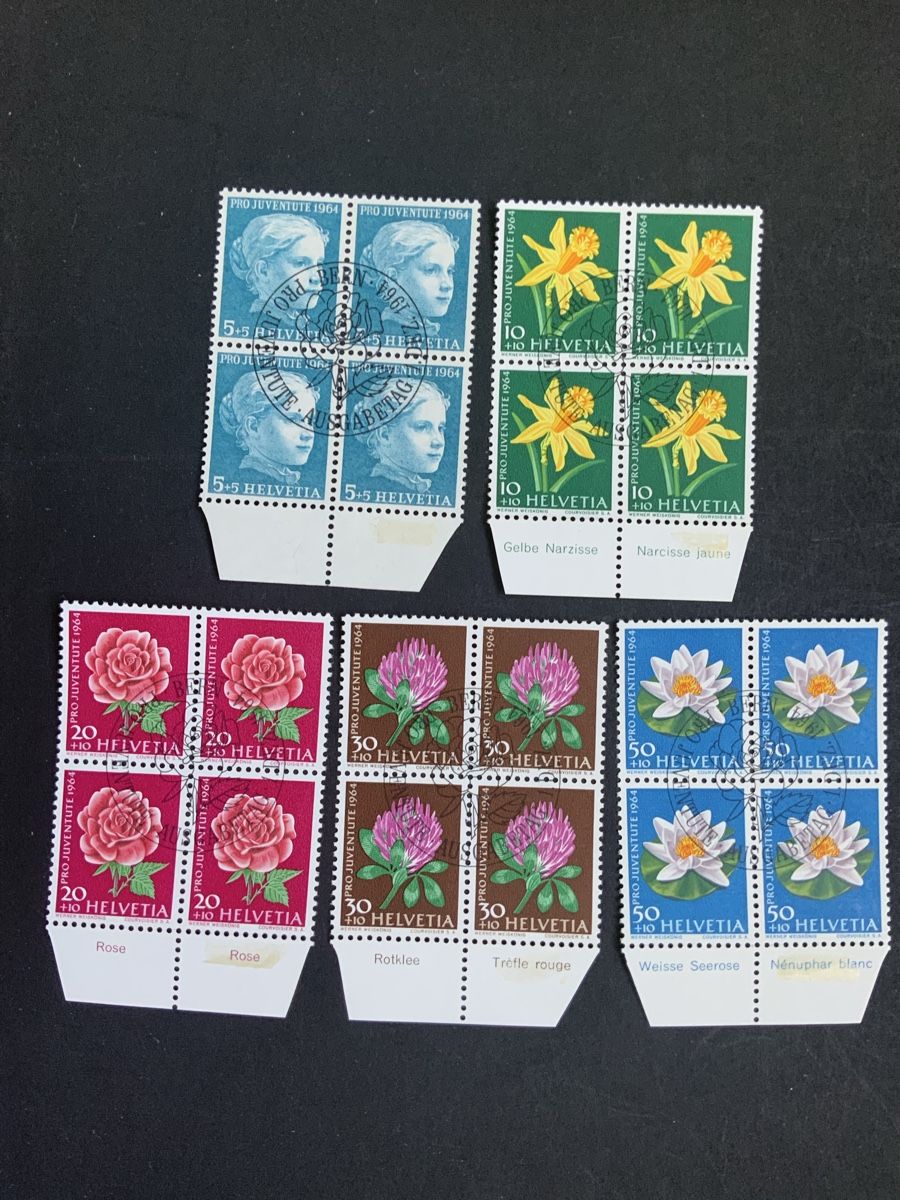 Alle Briefmarken: Juventutemarken – Gebraucht aus Binningen von chr_cr5n