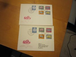 PP 1961 Serie auf FDC