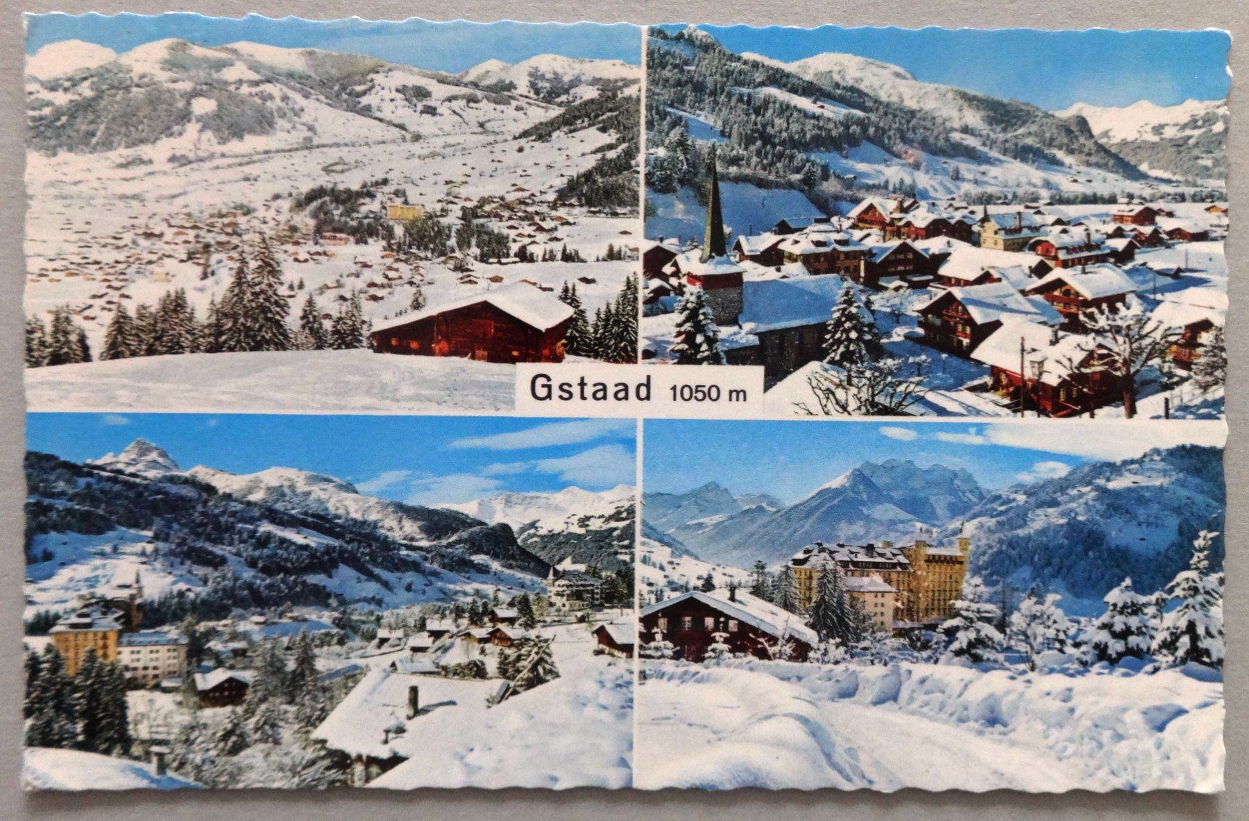 Cartes postales: Gstaad 1050 m – D'occasion à Fétigny par Billy2miny