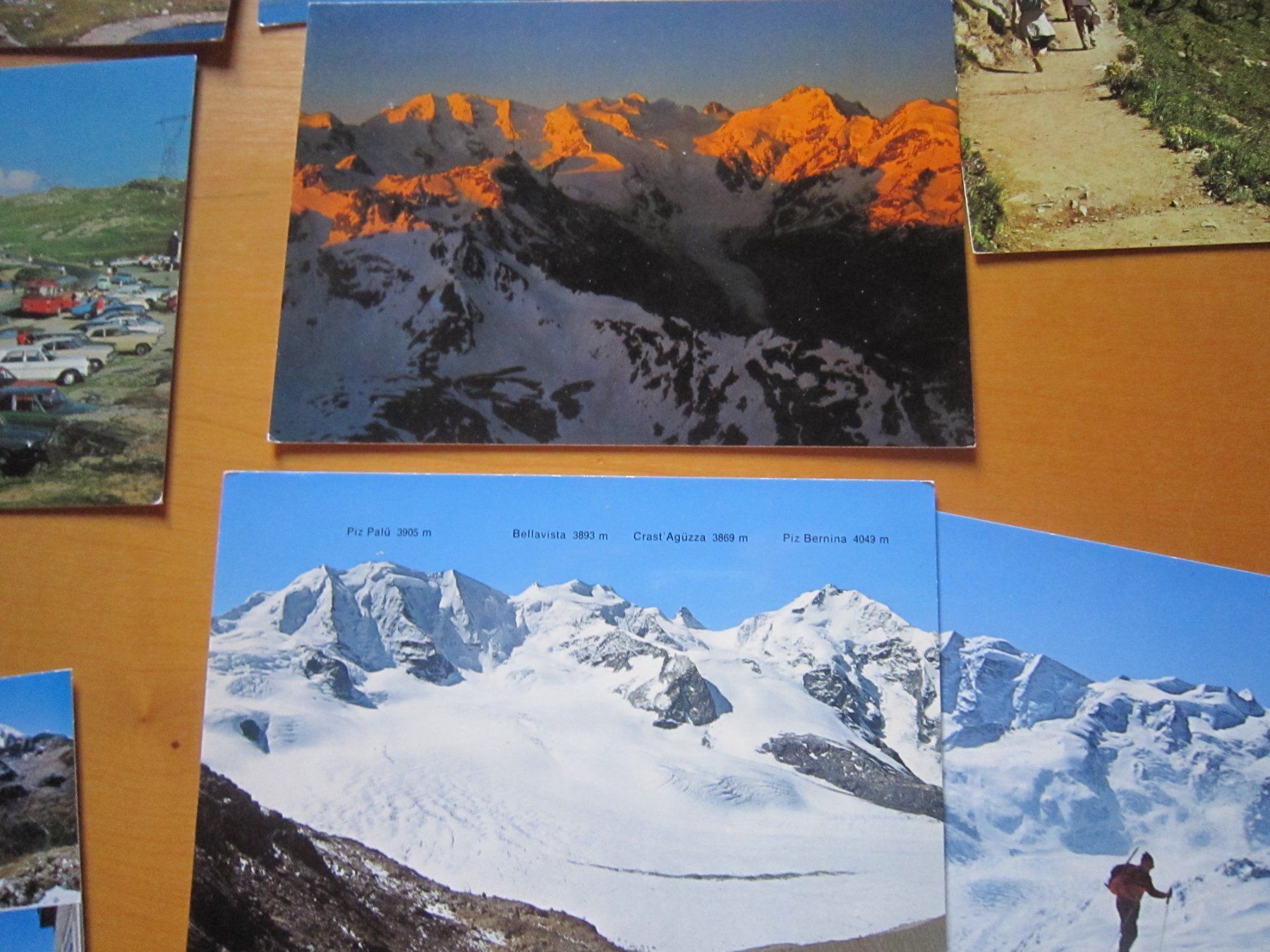 Cartoline postali: Bernina und Berninagruppe – Usato da Gordola venduto da Polentaefung 2