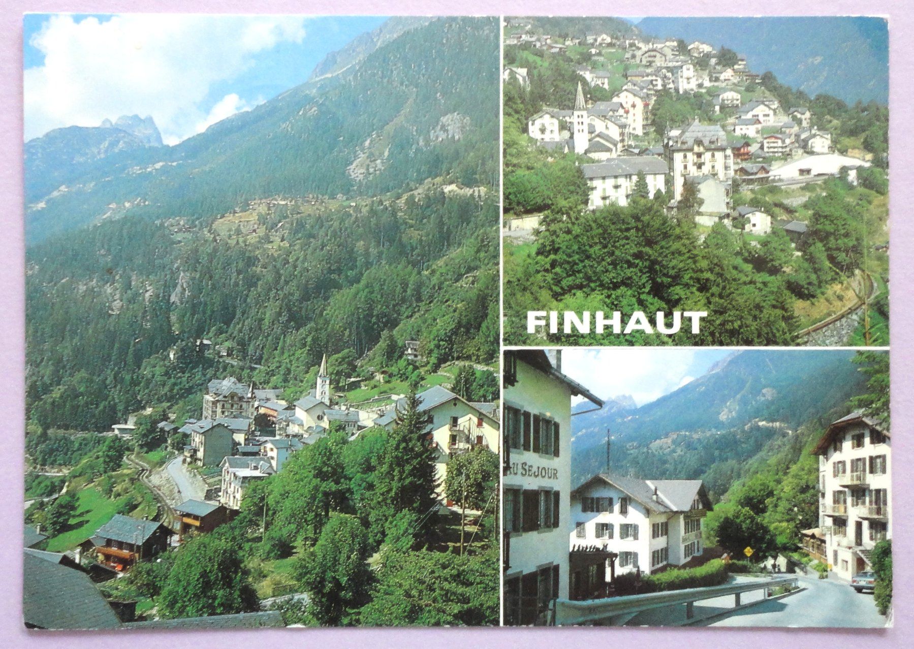 Cartoline postali: Station de Finhaut – Difettoso da Fétigny venduto da Billy2miny