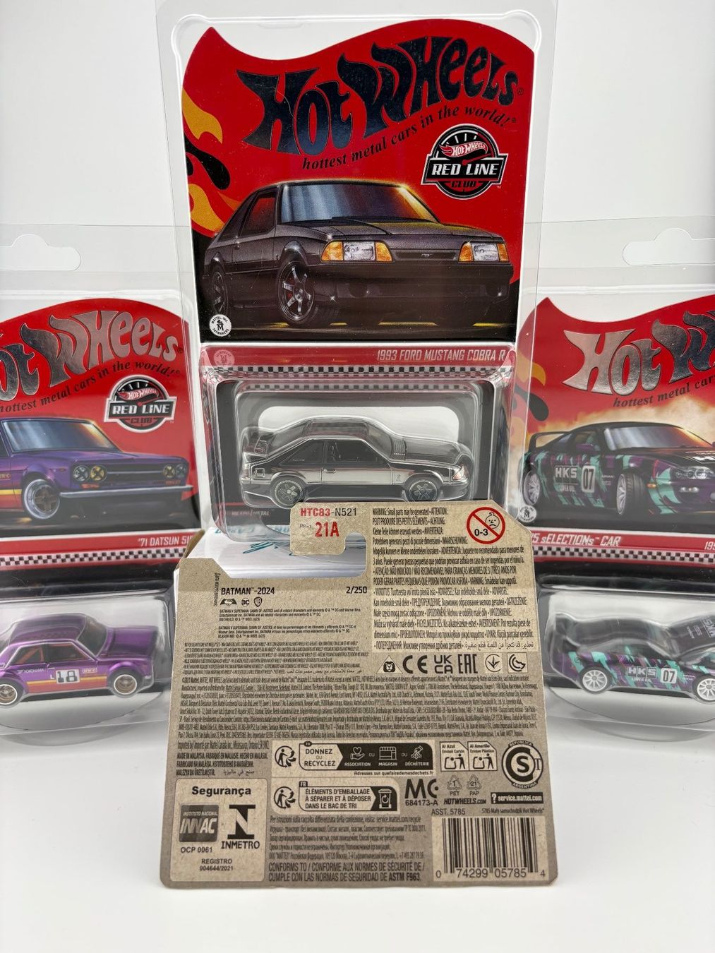 Hot Wheels Modellini d'auto: Hot Wheels Batmobile Batman vs Superman - 2024 - 2/250 – Nuovo e nell'imballaggio originale da Flawil venduto da HeisseReifen 5