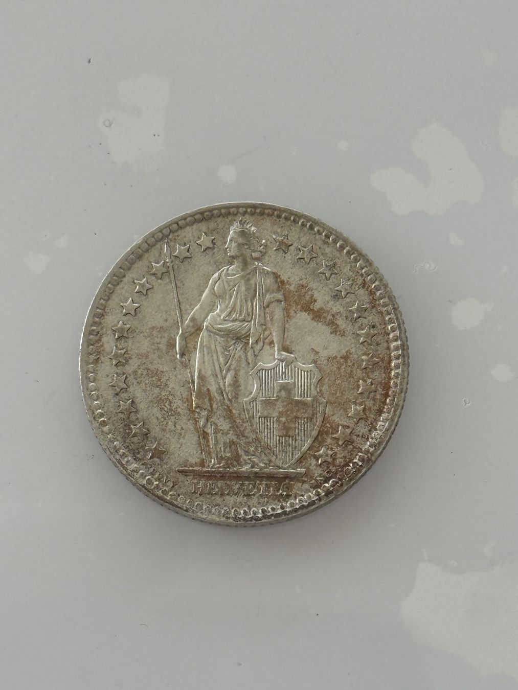 Alle Münzen: 2 Franken 1958  Rar – Gebraucht aus Wallisellen von SWISS_SILVER1 1