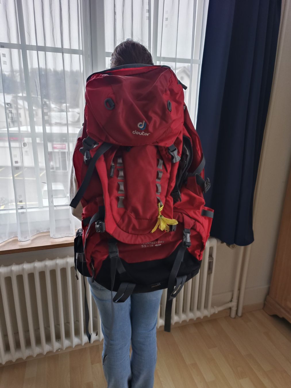 Deuter Zaini: Trekkingrucksack Deuter Aircontact – Usato da Wald ZH venduto da Baltikum