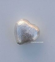 Perle, Zwischenteil, Herz, Silber 925