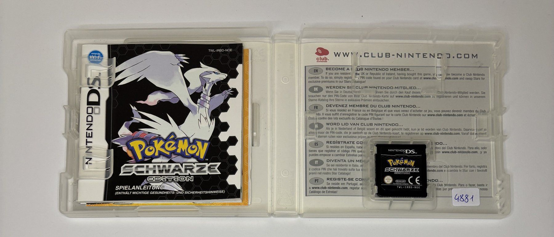Spiele: NDS - Pokémon schwarze Edition – Gebraucht aus Allschwil von Bullach 1