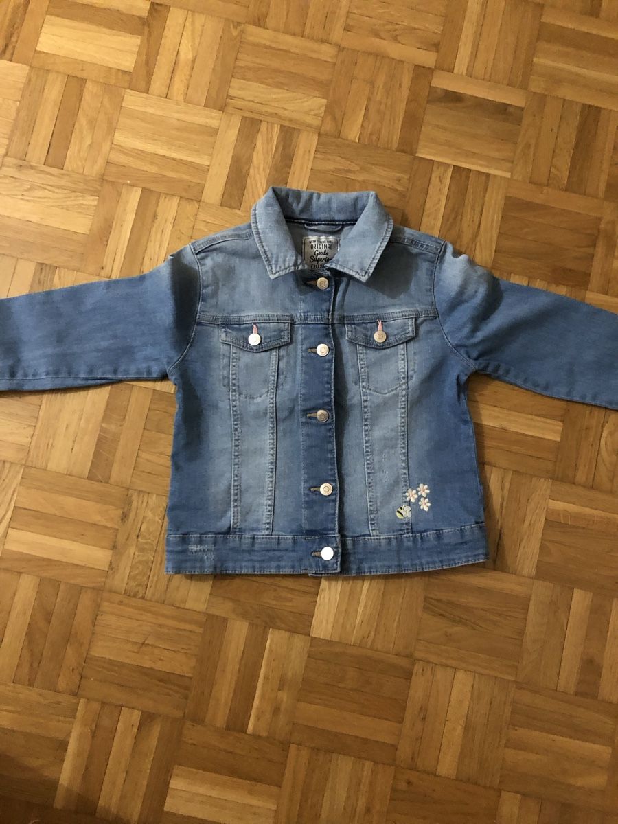 Pantaloni: Jeans Jacke Mädchen Größe 128 – Usato da Adliswil venduto da rossoelmare
