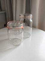 Helvetia Einmachgläser aus Klarglas 1L und 1.5L
