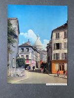 Original Vintage Poster - Paris - Une Rue de Montmartre