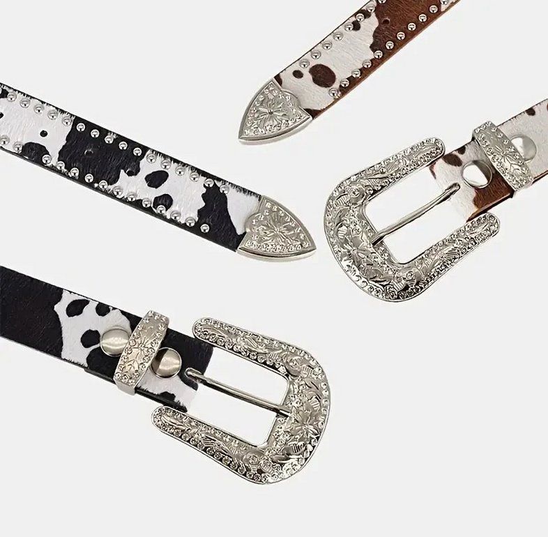 Cinture: 2x Gürtel im Wild West Cowboy Stil – Nuovo e nell'imballaggio originale da Lausanne venduto da FASHION-WORLD-SHOP 3