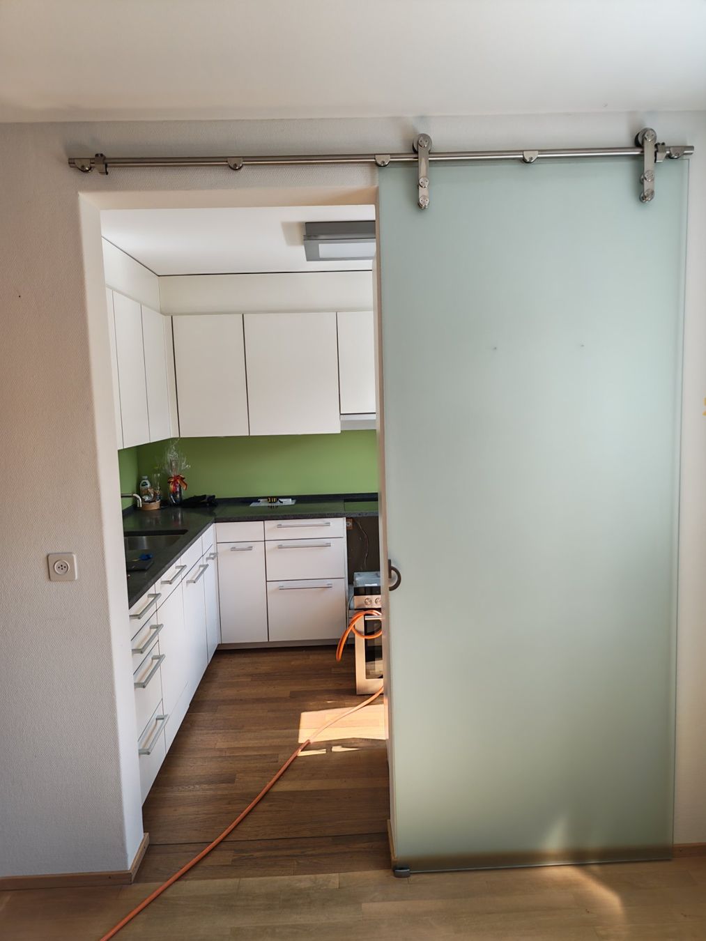 Porte: 2 Schiebetüren Glas – Usato da Luzern venduto da bluemountain01 5