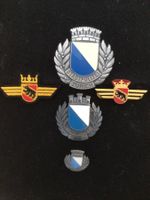 1LOT a 5 STK.ÄLTERE POLIZEI—EMBLEME ZÜRICH/BERN