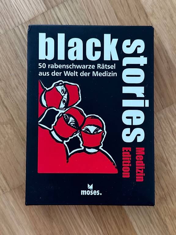 Spiele: Black Stories - Medizin Edition – Gebraucht aus Liestal von R__Mueller
