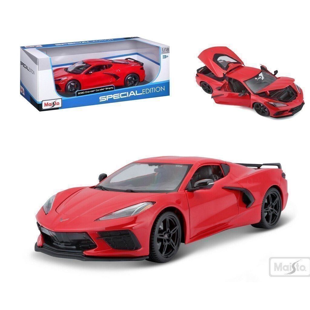 Chevrolet Modellini d'auto: Chevrolet Corvette C8 Stingray, 1:18 – Nuovo e nell'imballaggio originale da Erlenbach im Simmental venduto da Model_box 4