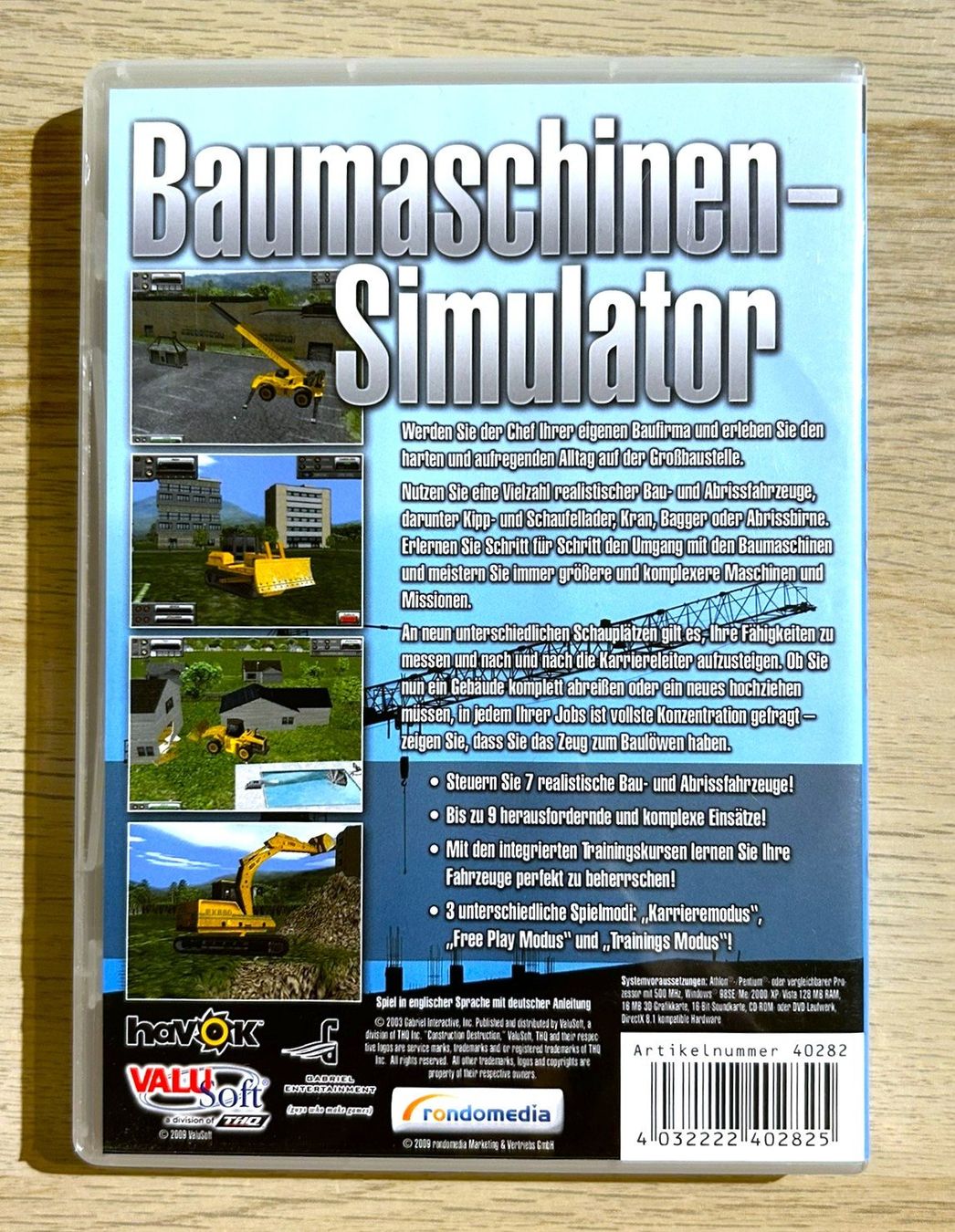 Jeux: Baumaschinen-Simulator PC – D'occasion à St. Gallen par Alpine.Arcade 1